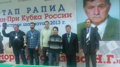Александр Евдокимов - четвертый на этапе Кубка России по быстрым шахматам в Дагестане