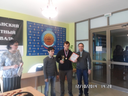 Завершился Чемпионат Астраханской области по классическим шахматам среди мужчин