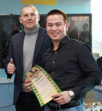 Победитель турнира Кишибаев Ислам