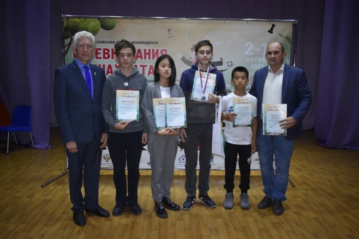 Астраханские шахматисты - призеры Всероссийских соревнований среди сельских школьников