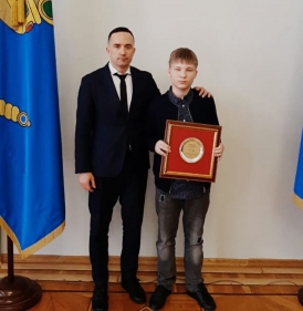 Максим Ермаков отмечен наградой «Спортсмен года»